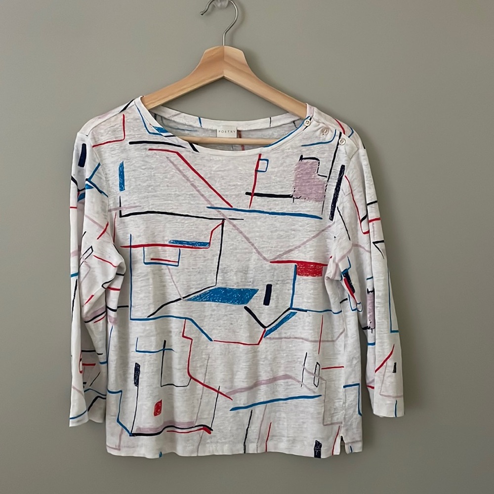 POETRY linen top